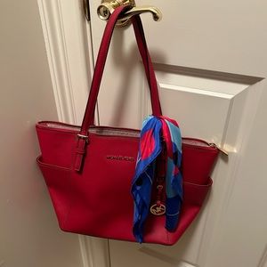 Michael Kors red bag / purse